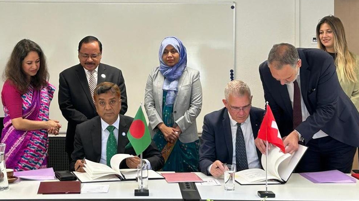 Bangladesh signs Air Service Agreements with Switzerland, EU