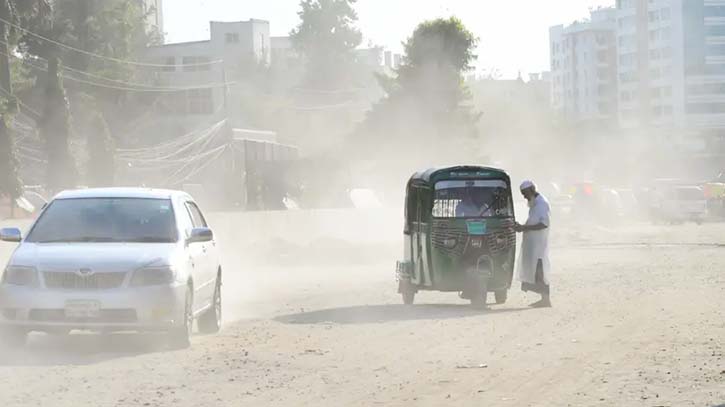 Dhaka air quality ‘unhealthy’ Tuesday morning