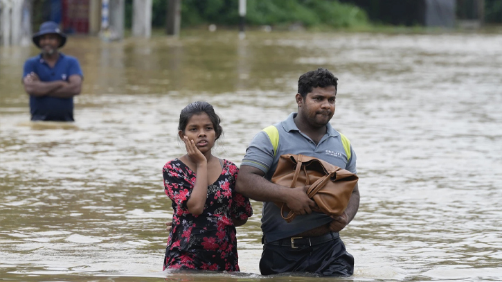 Sri Lanka closes schools after 10 dead in floods and mudslides