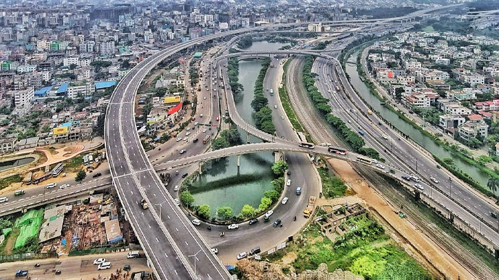 Dhaka elevated expressway runs operation