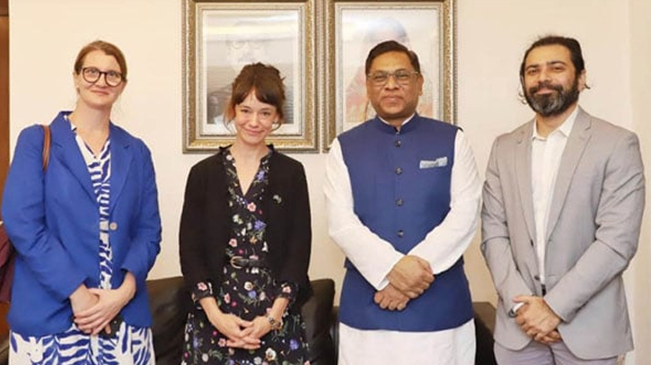 Swedish Ambassador pays courtesy call on Nasrul Hamid