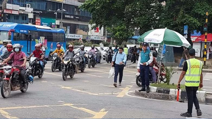 Traffic police back to work after one week