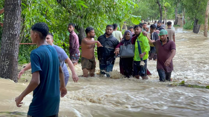 Nearly 1.8 million people affected by flood in 6 districts; one dies