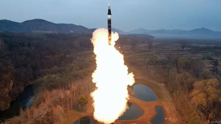 NKorea says tested medium-to-long-range hypersonic missile