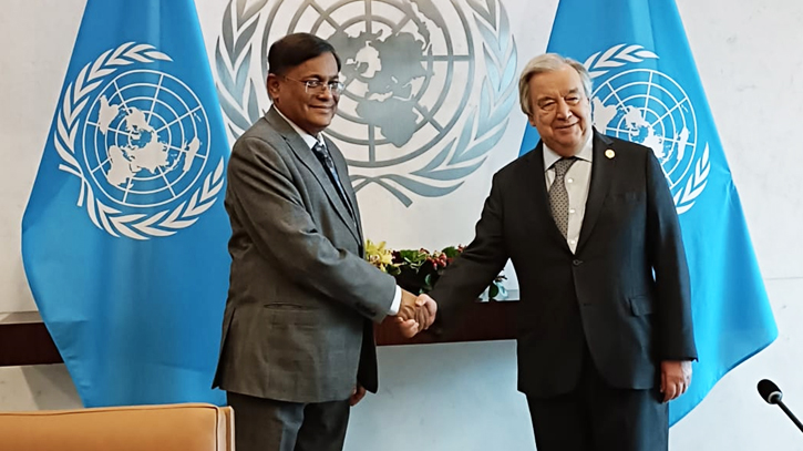 Bangladesh is UN’s key partner, Guterres tells Hasan