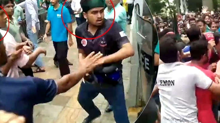 Reporter, cameraman attacked while covering quota protests