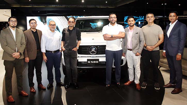 Electric G-Wagon arrived in Bangladesh