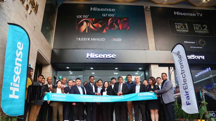 Hisense opens its first flagship store in Bangladesh