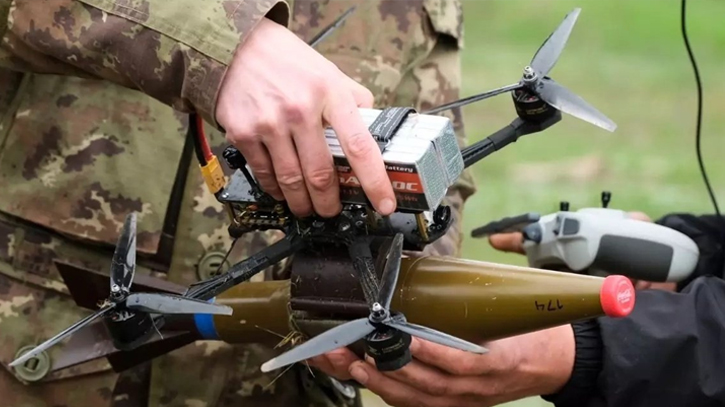 Russia builds FPV drone for reconnaissance in radioactive