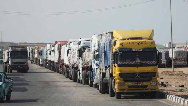 First trucks carrying aid arrive in Gaza under ceasefire: UN