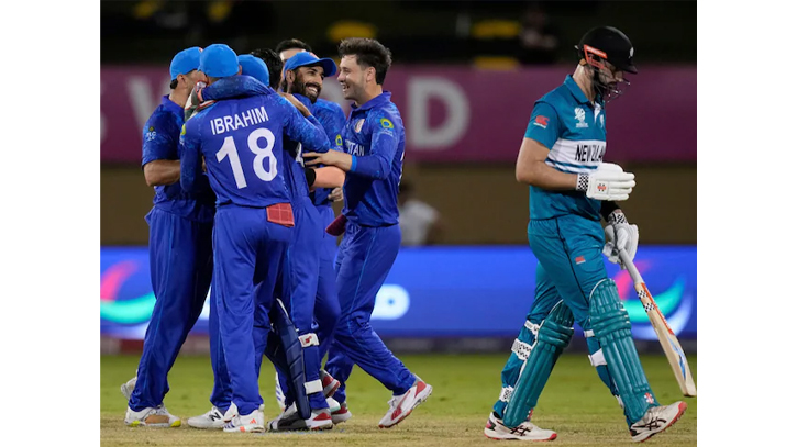 Afghan fire bowling defeat Black Caps by 84 runs