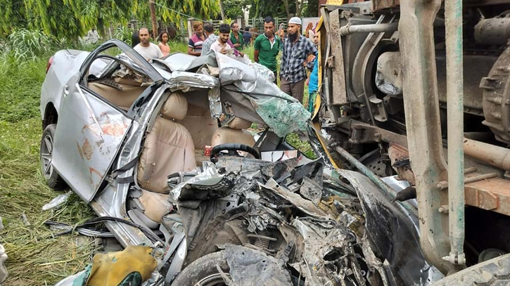 Three killed in Tangail road accident