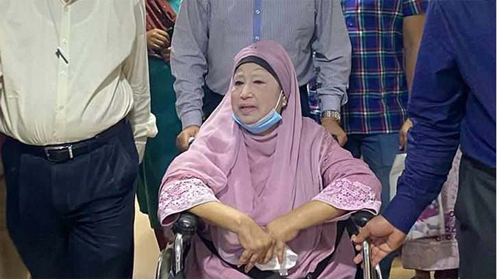 Khaleda Zia is come in for medical tests today