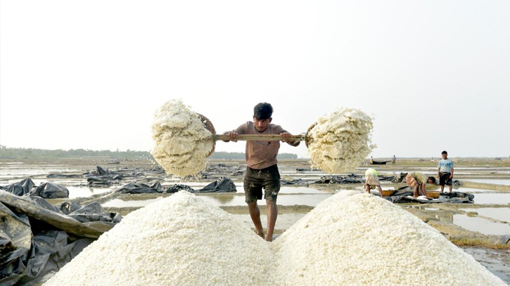 Salt production hits 63-year high amid heatwave