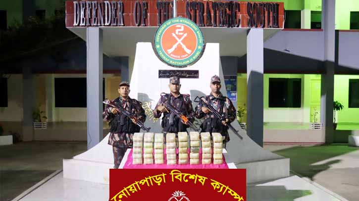 BGB seizes 4 lakh yaba pills in Teknaf