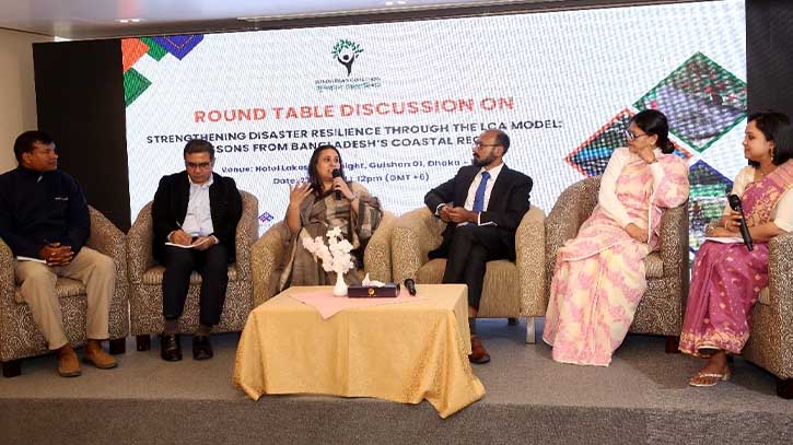 Round Table discussion highlights local solutions for disaster resilience in coastal Bangladesh