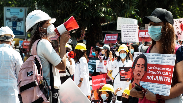 Thousands of women activists behind the bars in Myanmar