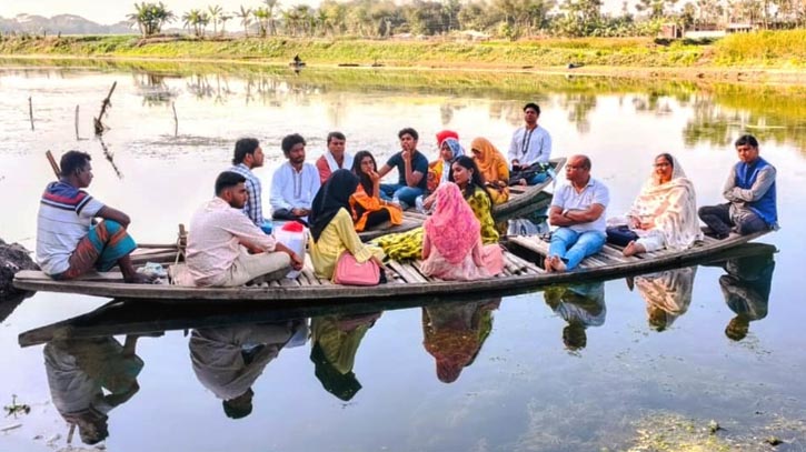 Esthetic literary haunt on Kapotaksha banks in Jashore 