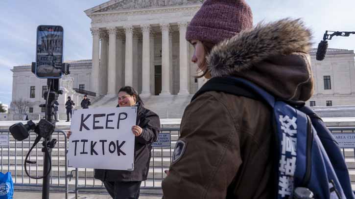 For TikTok users, mourning, frustration and clinging to hope as TikTok ban looms