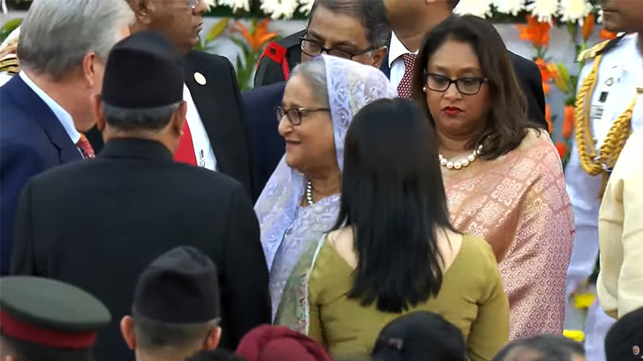 PM Hasina joins Modi’s oath taking