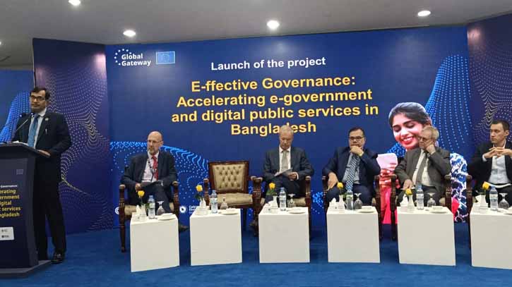 EU-funded project launched to accelerate e-Governance in Bangladesh