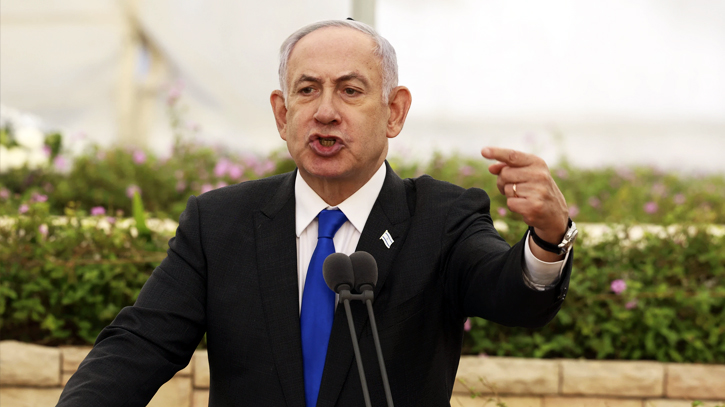 Netanyahu blames Biden for withholding weapons