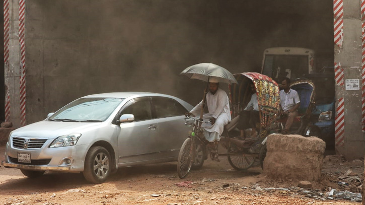 Dhaka’s air quality world’s worst Friday morning