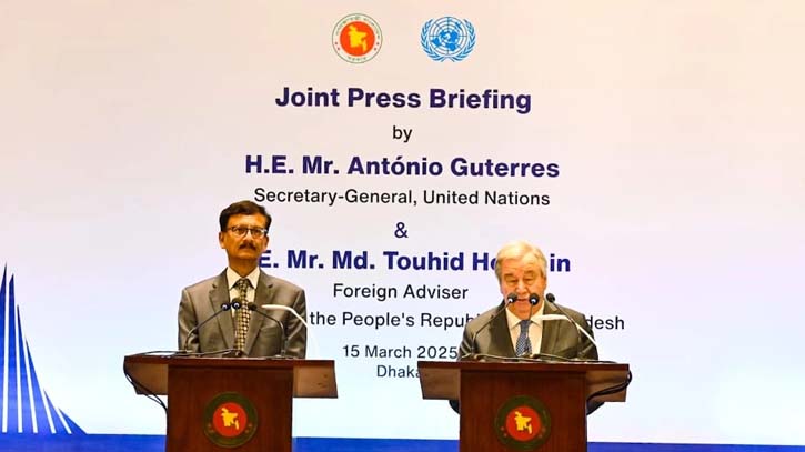 UN chief acknowledges Bangladeshi people’s hopes for democracy, justice, prosperity