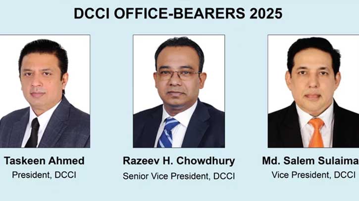 Taskeen Ahmed elected DCCI president for 2025