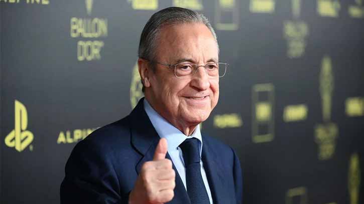 Florentino Perez re-elected as Real Madrid president   