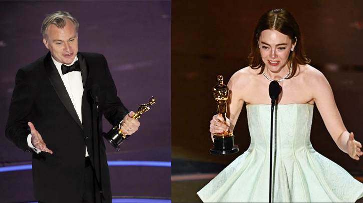 ‘Oppenheimer’ wins best picture Oscar, Emma Stone takes best actress