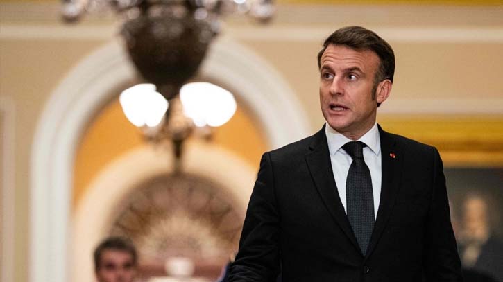 Macron warns Ukraine peace can’t mean ’surrender’, after Trump talks