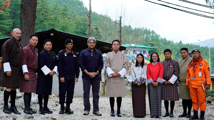 Arafat visits De-suung Skilling Programme training center in Thimphu