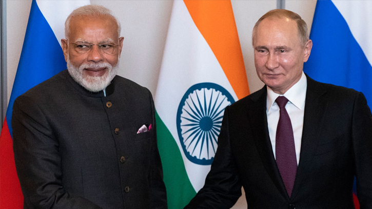 Putin, Modi discuss international agenda