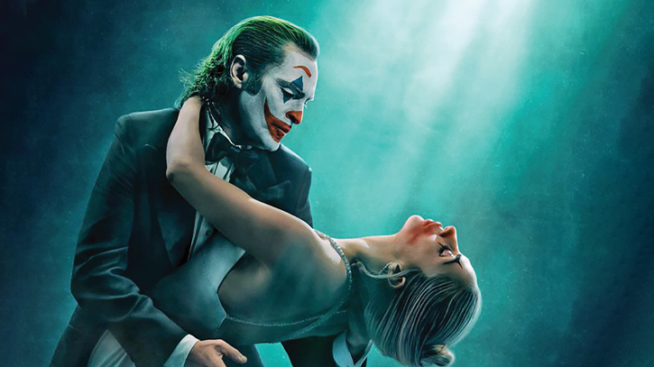 Joaquin Phoenix and Lady Gaga strike a dancing pose in the first look