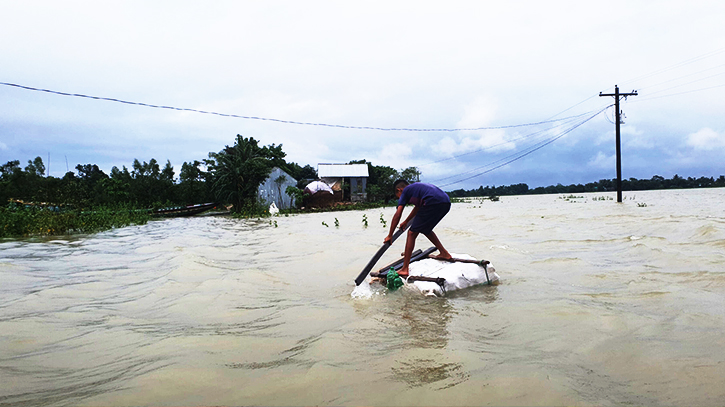 Due to heavy rains Sylhet might affected by floods again