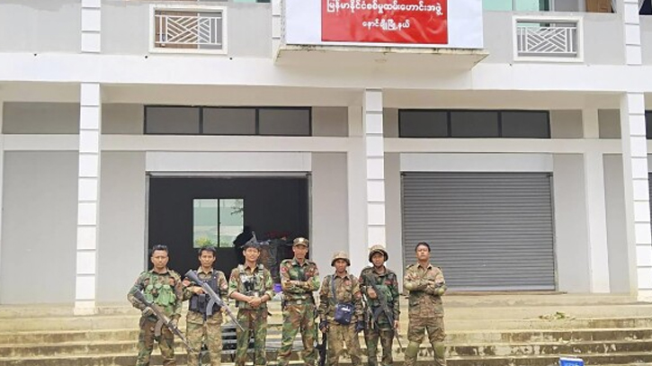 Myanmar’s rebels captured airport aiming to set military govt