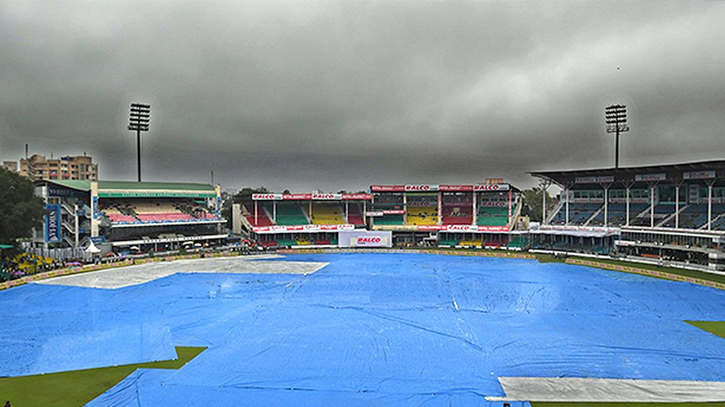 Third day of Kanpur Test called off due to wet outfield