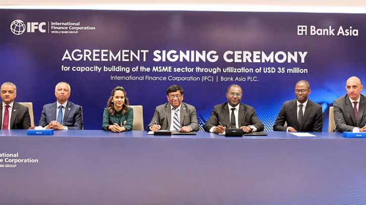 Bank Asia signs agreement with IFC