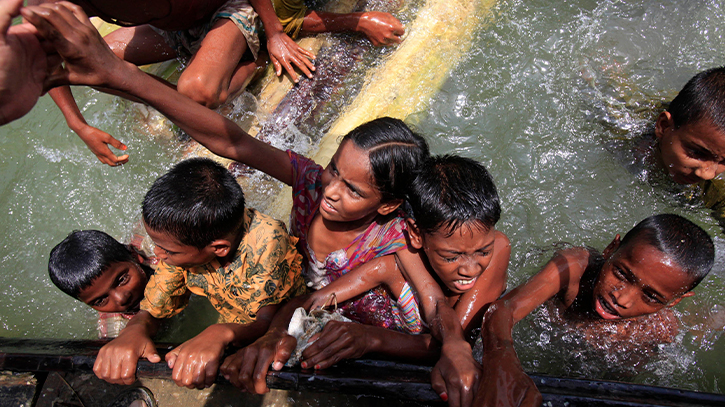 Over 772,000 children affected by flash floods in Bangladesh: UNICEF