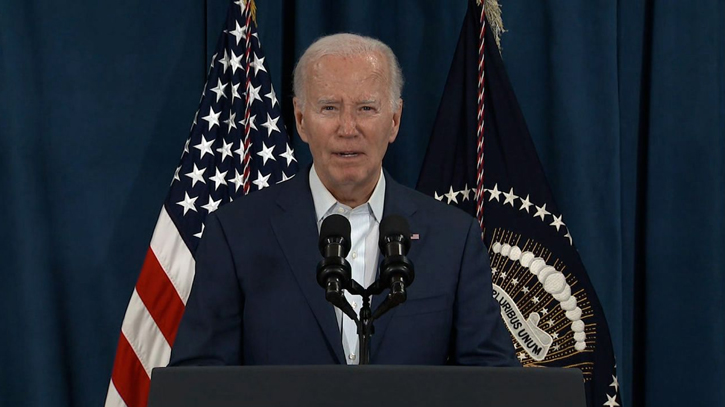 Biden asks Americans to reject political violence and ’cool it down’