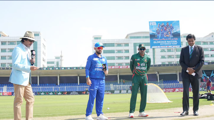 Afghanistan opt to bat first against Bangladesh in Sharjah