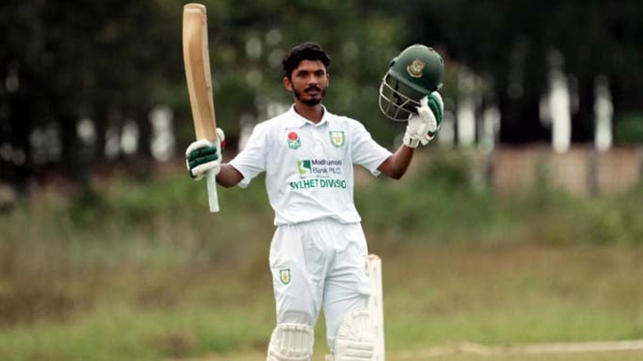 Amite double ton gives Sylhet edge over Khulna