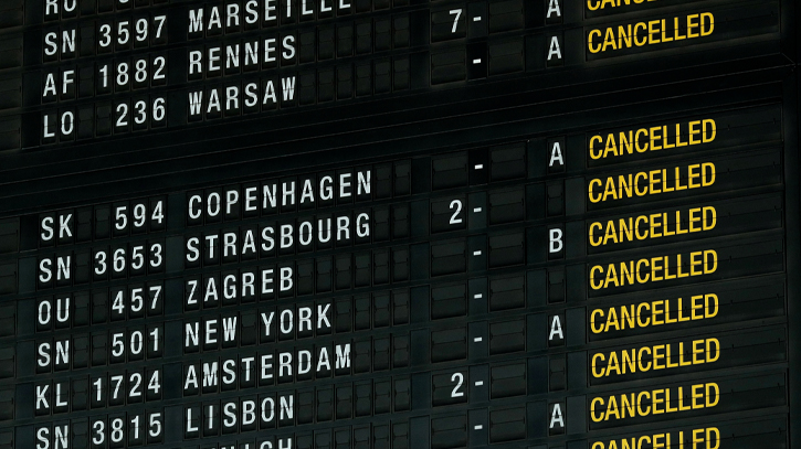 Flights axed due to strike at Belgium’s two main airports