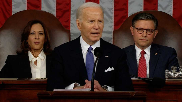 Biden to hit battleground states after feisty address