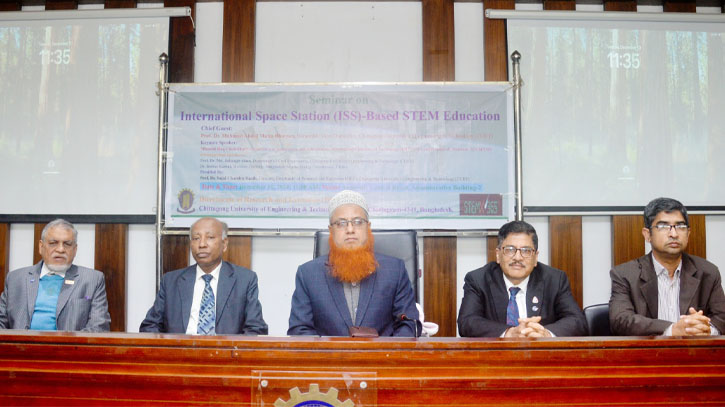 Seminar on ISS based STEM Education held at CUET