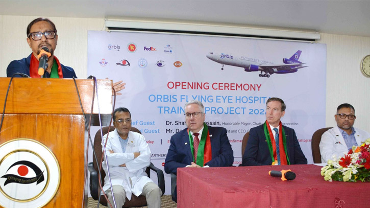 Training starts at Orbis Flying Eye Hospital