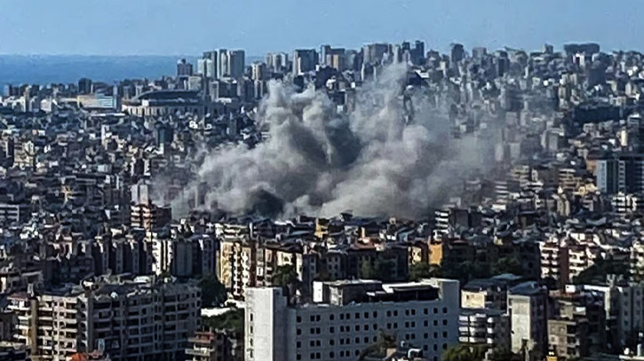 Lebanon says 12 killed in Israeli strike north of Beirut