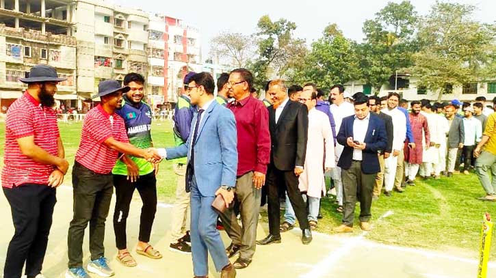 Lohagara Upazila Administration Cup Cricket Tournament kicks off