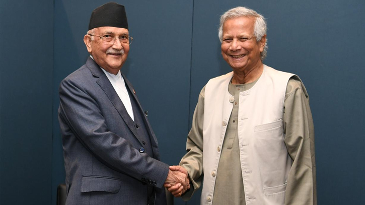 Yunus, PM Oli discuss energy, transit cooperation between BD, Nepal